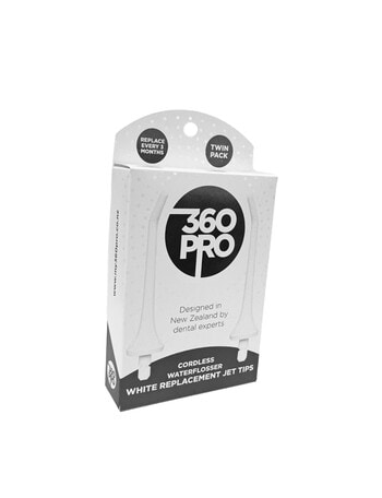 360PRO Cordless Jet Tips, 2-Pack, White, 159TIPW product photo