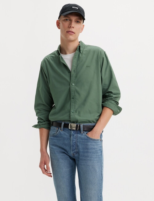 Levis Authentic Button-Down Shirt, Mill Forest product photo View 02 L