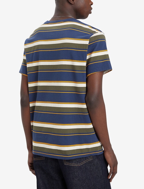 Levis Stripe Relaxed Short Sleeve Tee, Green product photo View 02 L