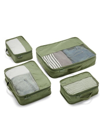 Lapoche Luggage Organiser, 4-Pack, Olive product photo