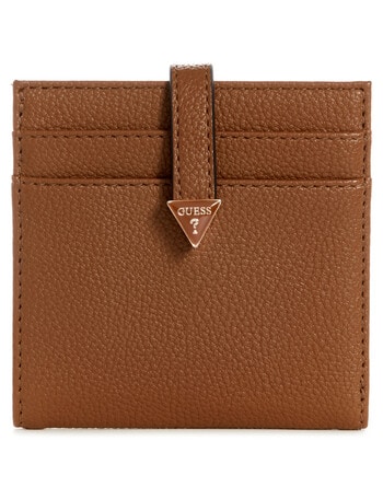Guess Laurel Slg Tab Card Case, Cognac product photo