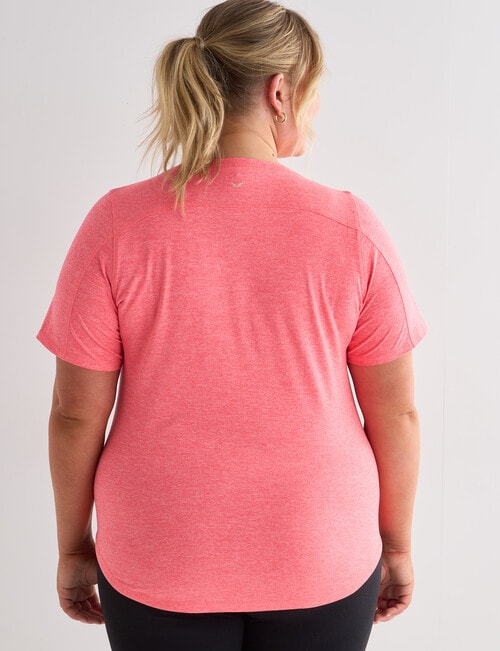 Superfit Curve Limitless Tee, Fire Coral product photo View 02 L