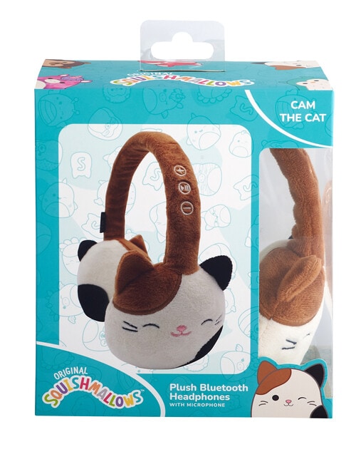 Squishmallows Plush Wireless Headphones, Cam The Cat product photo