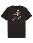 Puma Run Club Tee, Black product photo View 02 S