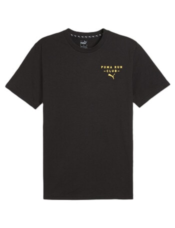 Puma Run Club Tee, Black product photo