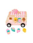 Fisher Price Wooden Ice Cream Shape Sorter Set product photo View 02 S