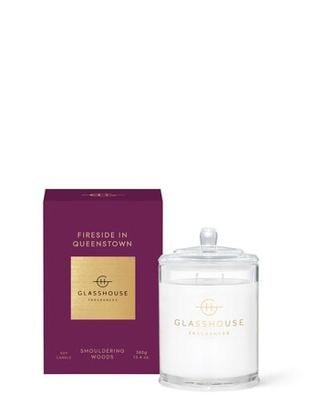 Glasshouse Fragrances Fireside in Queenstown Soy Candle, 380g product photo
