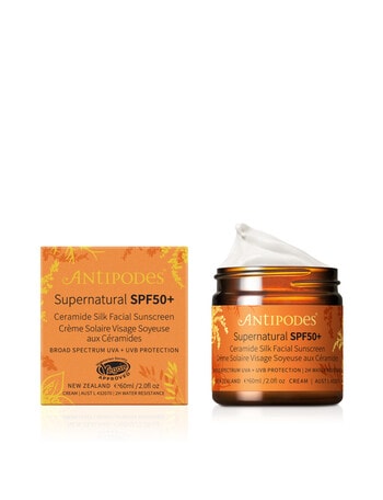 Antipodes Supernatural SPF50+ Ceramide Silk Facial Sunscreen product photo