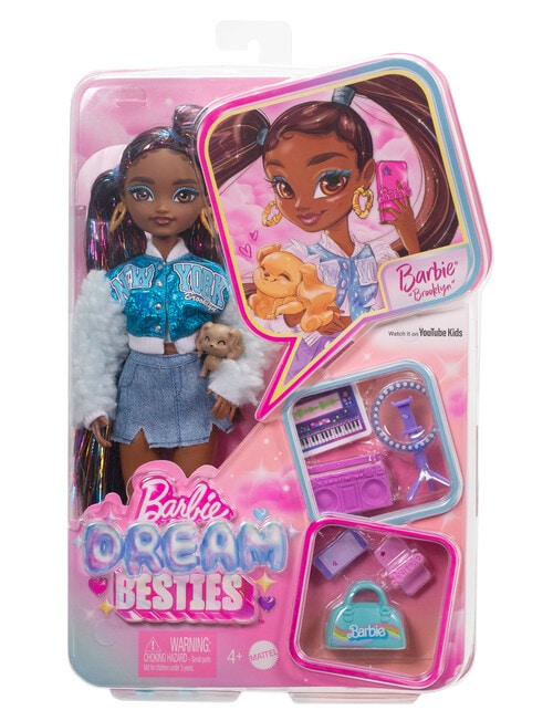 Barbie Dream Besties Doll and Accessories, Assorted product photo View 02 L