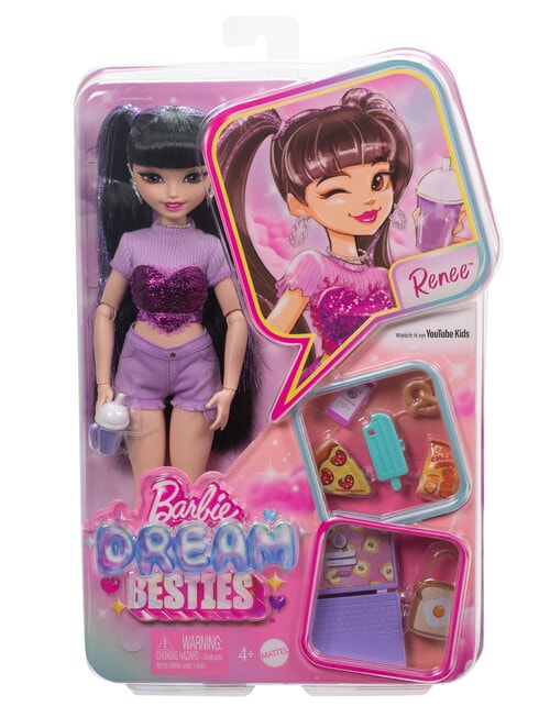 Barbie Dream Besties Doll and Accessories, Assorted product photo View 04 L