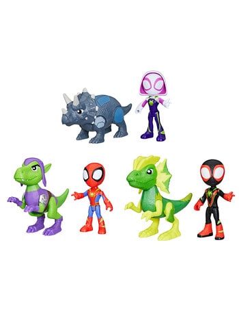 Spidey and Friends Dino-Webs Hero and Dino Figures, Assorted product photo