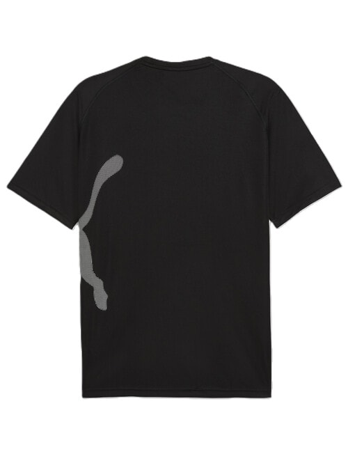 Puma Train All Day Big Cat Tee, Black product photo View 02 L