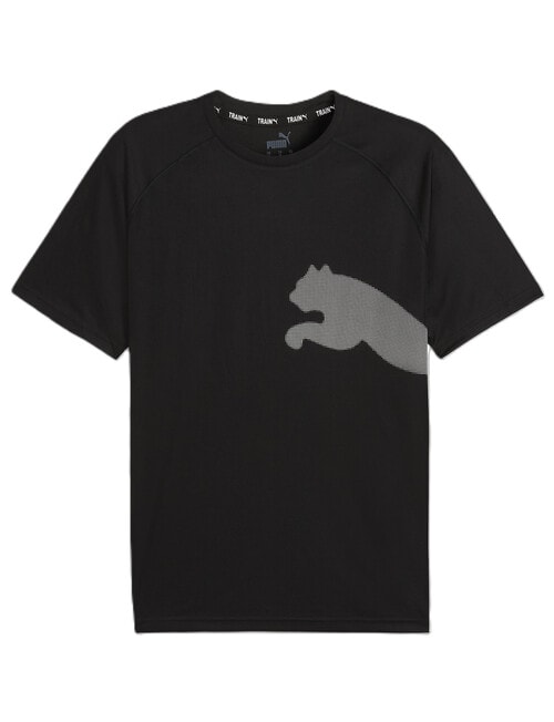 Puma Train All Day Big Cat Tee, Black product photo