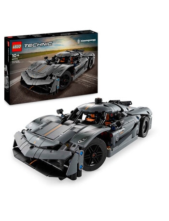 LEGO Technic Koenigsegg Jesko Absolut Grey Hypercar, 42173 product photo