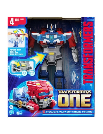 Transformers One Power Flip Optimus Prime product photo