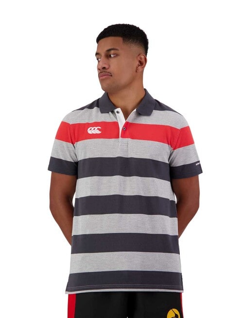 Canterbury Engineered Stripe Polo, Classic Marle product photo