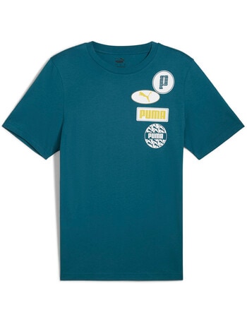 Puma Graphics Icon Tee, Cold Green product photo