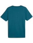 Puma Graphics Icon Tee, Cold Green product photo View 02 S