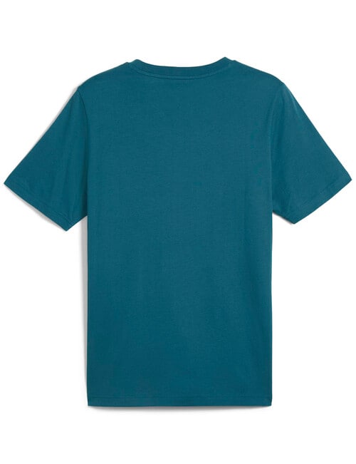 Puma Graphics Icon Tee, Cold Green product photo View 02 L