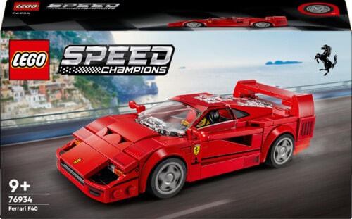 LEGO Speed Champions Ferrari F40 Supercar, 76934 product photo View 02 L