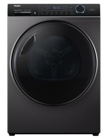 Haier 9kg Heat Pump Dryer Refresh with Steam, Dark, HDHP90ANB1 product photo