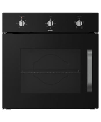 Haier 60cm Side Opening Door Wall Oven, Black, HWOS60S4MB1 product photo