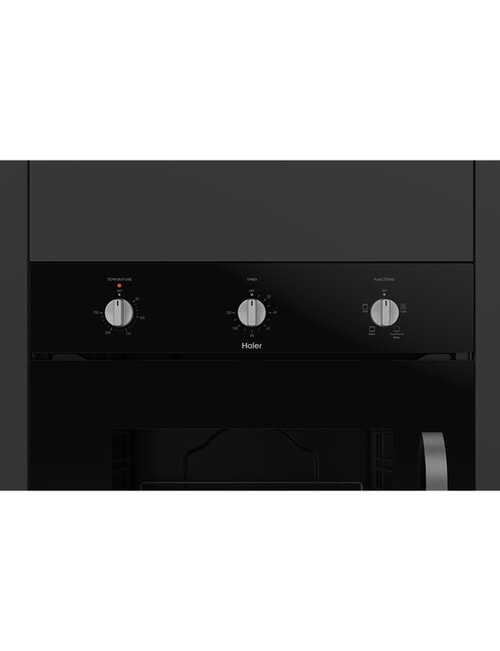 Haier 60cm Side Opening Door Wall Oven, Black, HWOS60S4MB1 product photo View 03 L