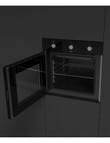 Haier 60cm Side Opening Door Wall Oven, Black, HWOS60S4MB1 product photo View 04 S