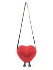 Jellycat Amuseables, Heart Bag, Red product photo View 03 S