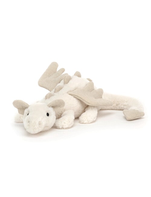 Jellycat Dragon Little, Snow product photo