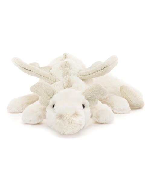 Jellycat Dragon Little, Snow product photo View 02 L