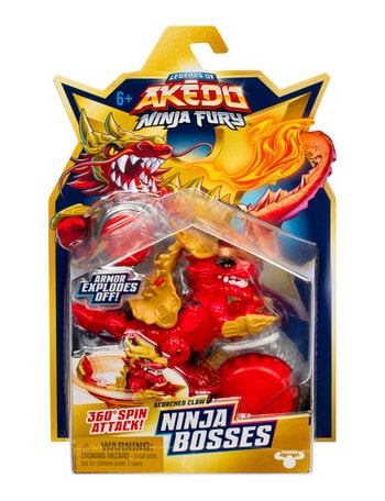 Akedo Ninja Fury Ninja Bosses, Series 7, Wave 1, Assorted product photo