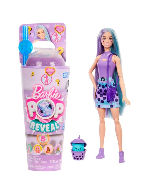 Barbie Pop Reveal Bubble Tea Series Fashion Doll, Assorted product photo