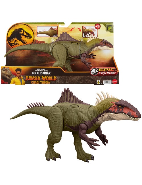 Jurassic World Battle Roarin' Becklespinax product photo View 02 L