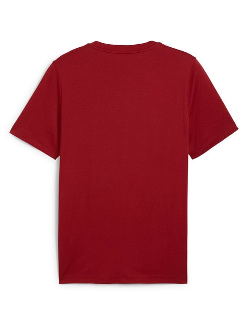 Puma Graphics Sports Tee, Intense Red product photo View 02 L