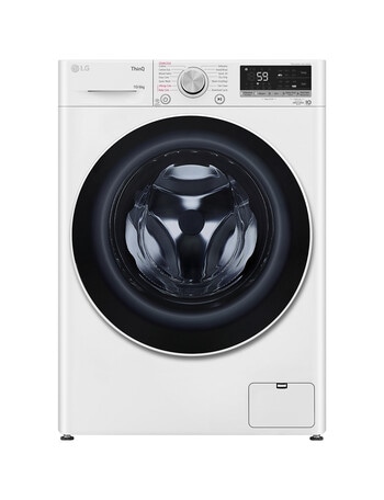 LG Electronics 10kg Front Load Washer & 6kg Dryer Combo, White, WVC5-1410W product photo