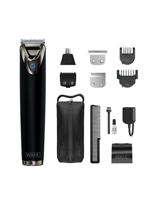 Wahl Stainless Steel Advanced Trimmer, Black, WA9864-1912 product photo