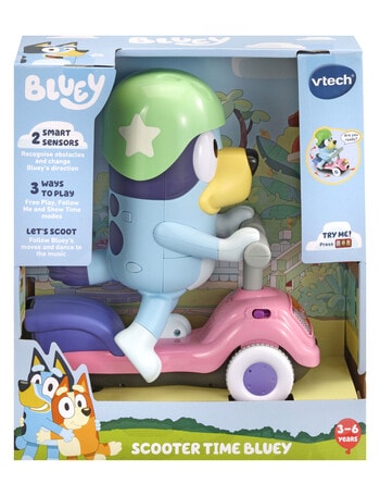 Vtech Scooter Time Bluey product photo