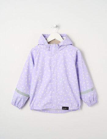 Mum 2 Mum Wild Flowers Rainwear Jacket, Lilac product photo