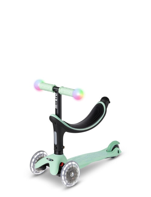 Micro Mini2Grow Deluxe Magic LED Scooter, Mint product photo View 03 L