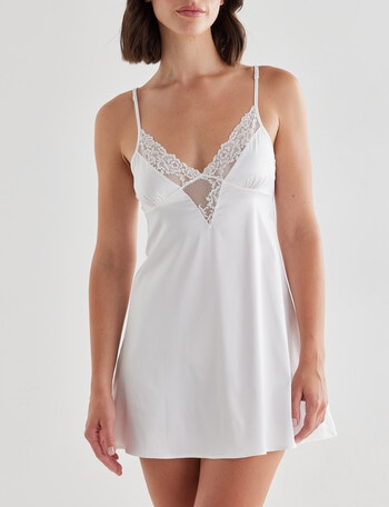 Acapella Georgia Chemise, White, 8-18 product photo
