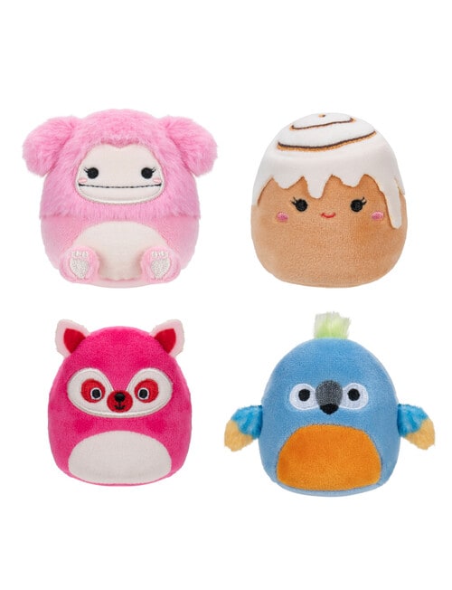 Squishmallows 6.3cm Micromallows, 4-Pack, Assorted product photo View 02 L