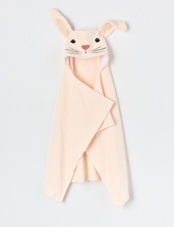 Little Bundle Character Hooded Towel, Bunny product photo
