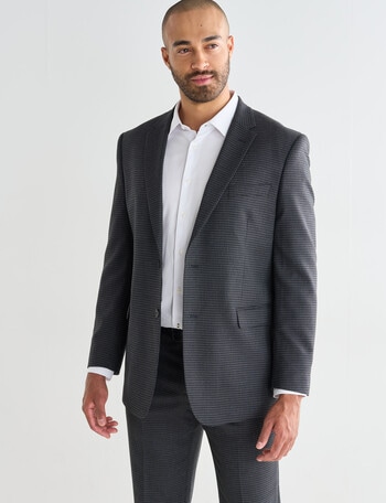 Laidlaw + Leeds Two-Tone Tony Classic Jacket, Charcoal product photo