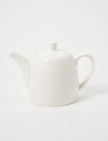 Alex Liddy Contemporary Four Cup Teapot, White product photo