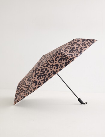 Xcesri Animal Printed Umbrella, Light Brown product photo