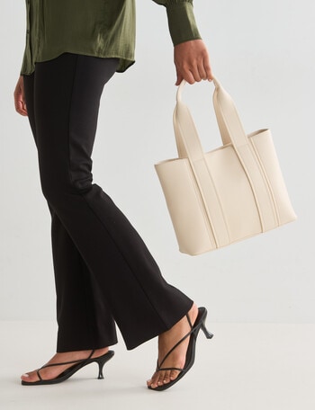 Whistle Accessories Wide Strap Shopper Bag, Ivory product photo