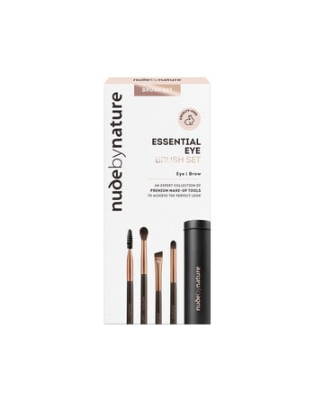 Nude by Nature Essential Eye Brush Set product photo