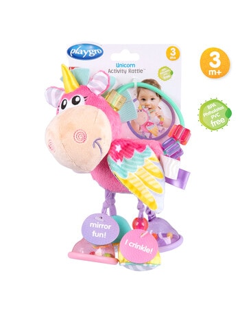 Playgro Unicorn Activity Rattle product photo