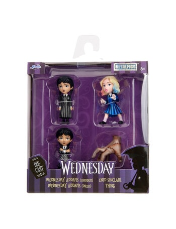 Wednesday 6cm Metalfig, 4-Pack product photo